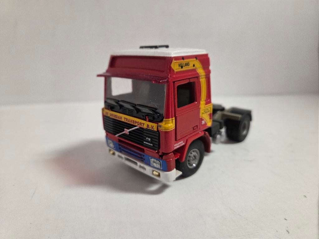 Tekno Volvo F12 De Drieban Transport 1:50, Hobby en Vrije tijd, Modelauto's | 1:50, ., Zo goed als nieuw, ., Ophalen of Verzenden