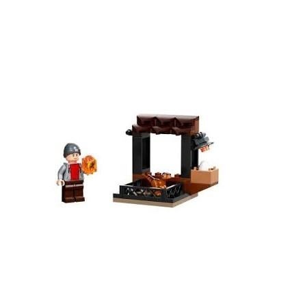LEGO Jurassic World - Dinosaurus Markt Polybag NIEUW, Inclusief minifiguren, Jurassic World, Lego, Nieuw