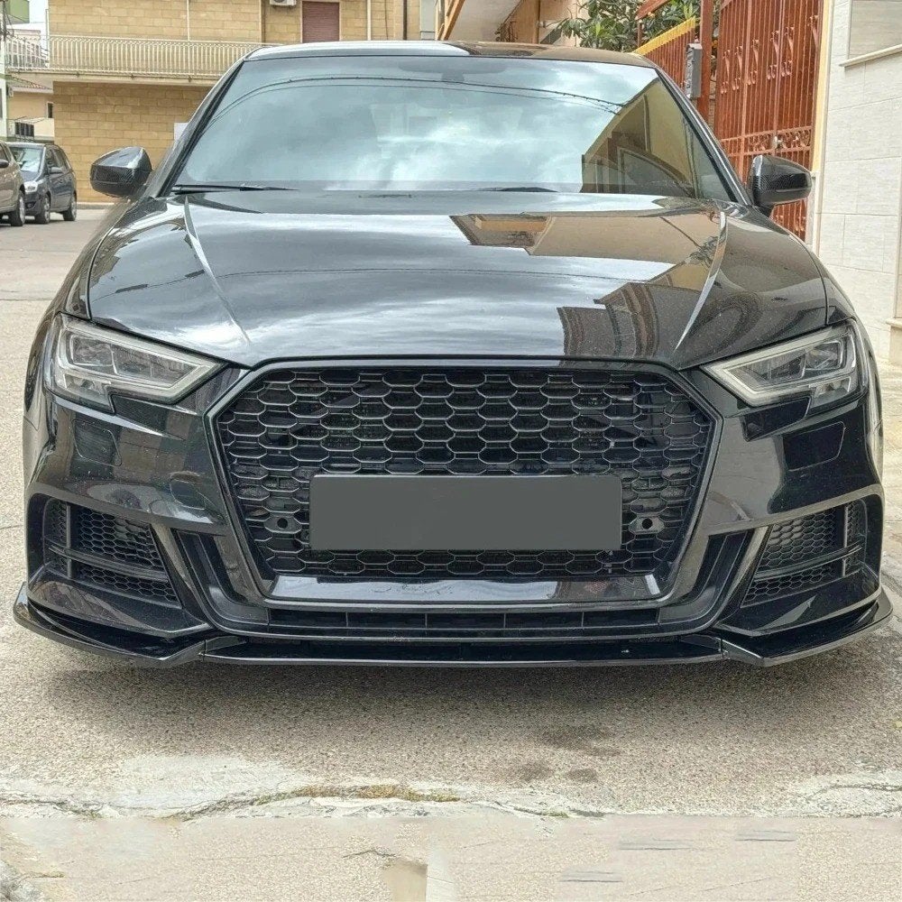 Spoiler Splitter Voor Audi A3 S-Line / S3 Facelift Glans Zwa, Verzenden, Automotive Parts, A.parts@hotmail.nl, Trasmolenlaan 12 3447 GZ Woerden