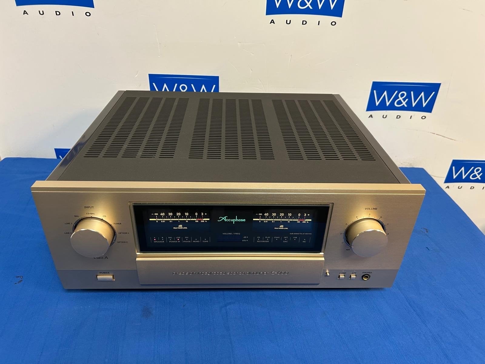 Accuphase E-600 Klasse A Geïntegreerde Stereoversterker, Overige merken, Gebruikt, ., Ophalen of Verzenden