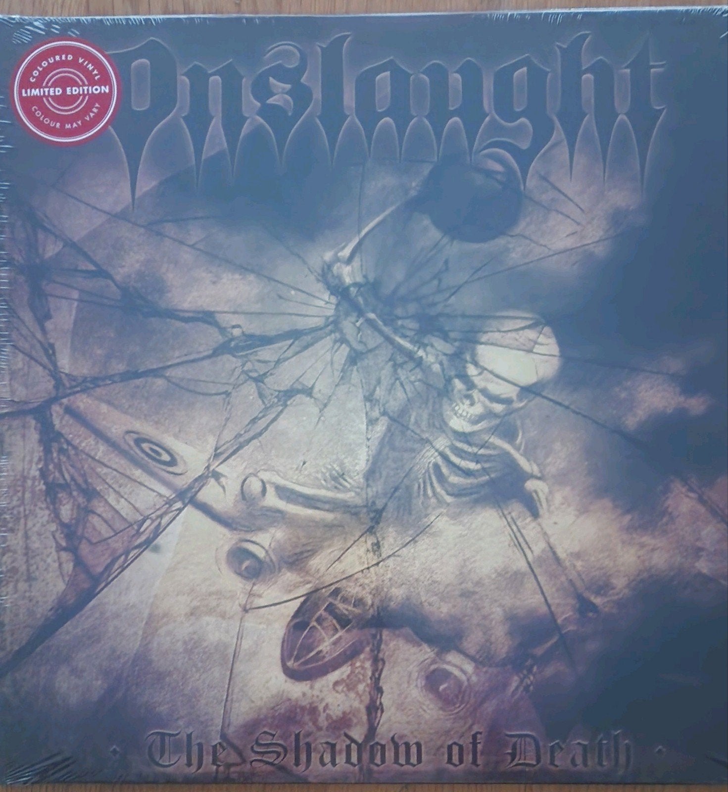 onslaught- the shadow of death, LP, Death metal, Colored vinyl, Ophalen of Verzenden