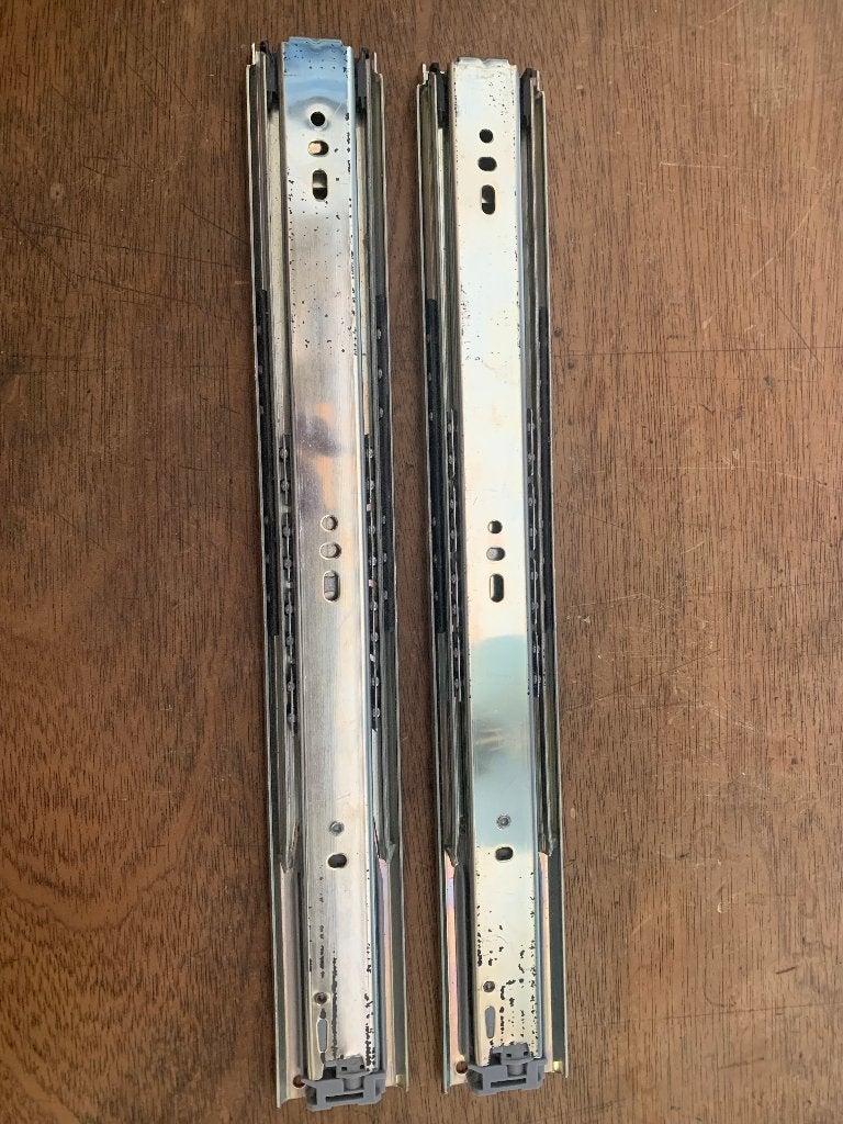 Ladedragers, Ophalen, Nieuw, 250 mm of meer, Schroeven