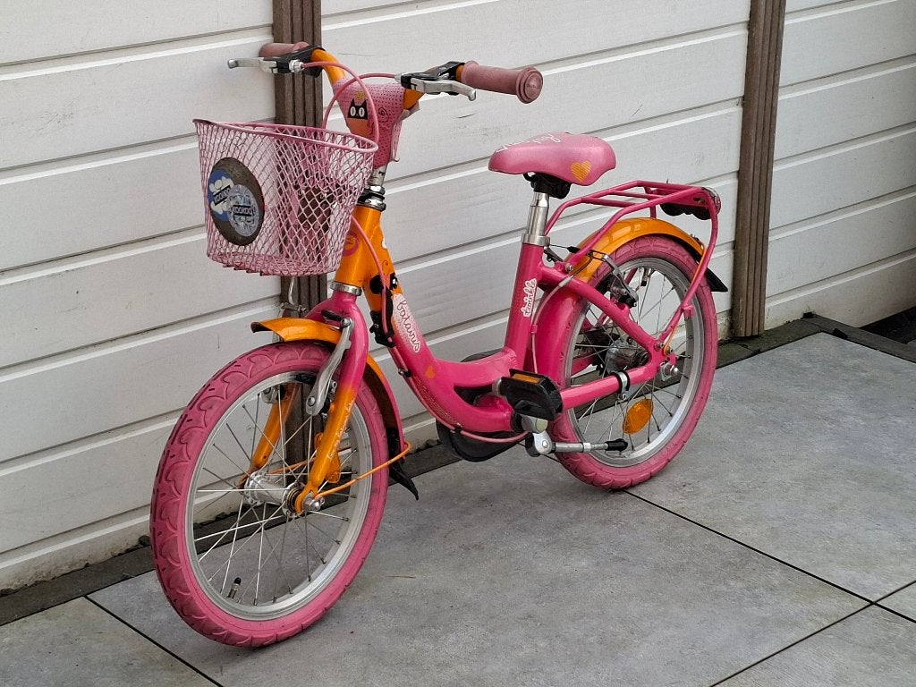 Prachtige Batavus, Loekie Twinkle 16 inch  meisjes fiets., Ophalen, Terugtraprem, Gebruikt, Batavus