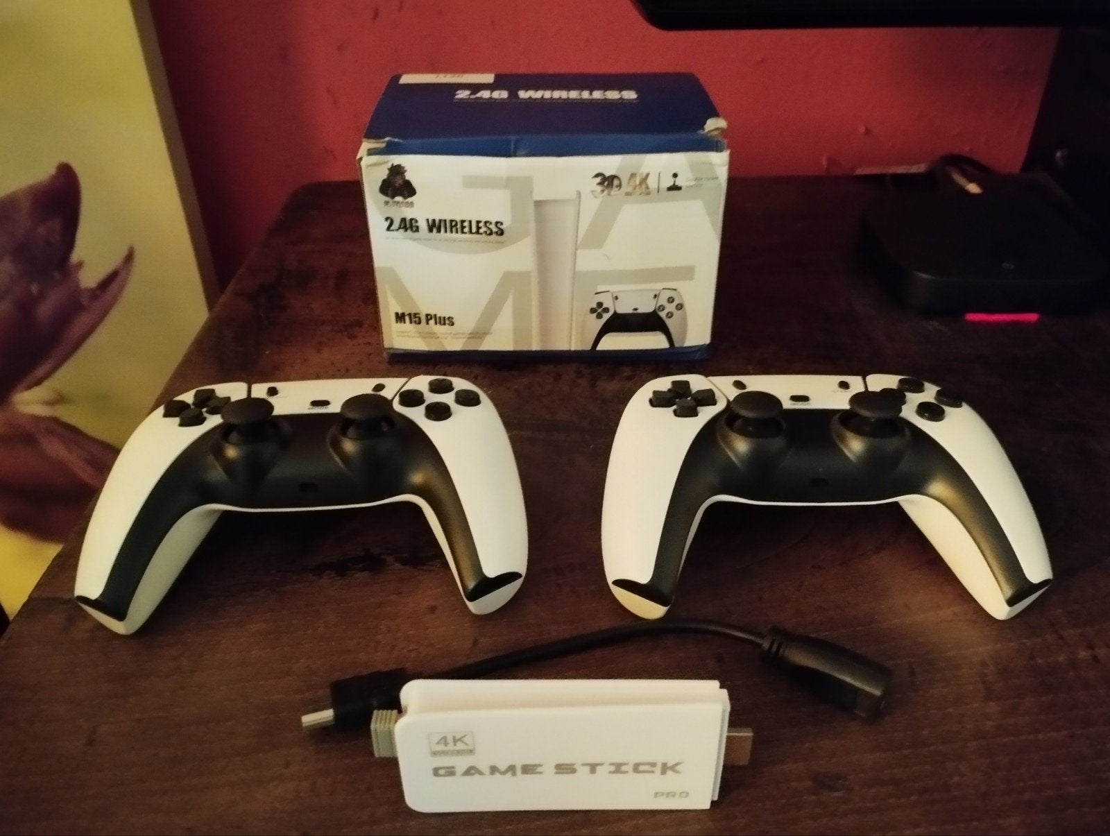 10000 games Hdmi met 2 controllers, Ophalen of Verzenden, Overige merken, Nieuw