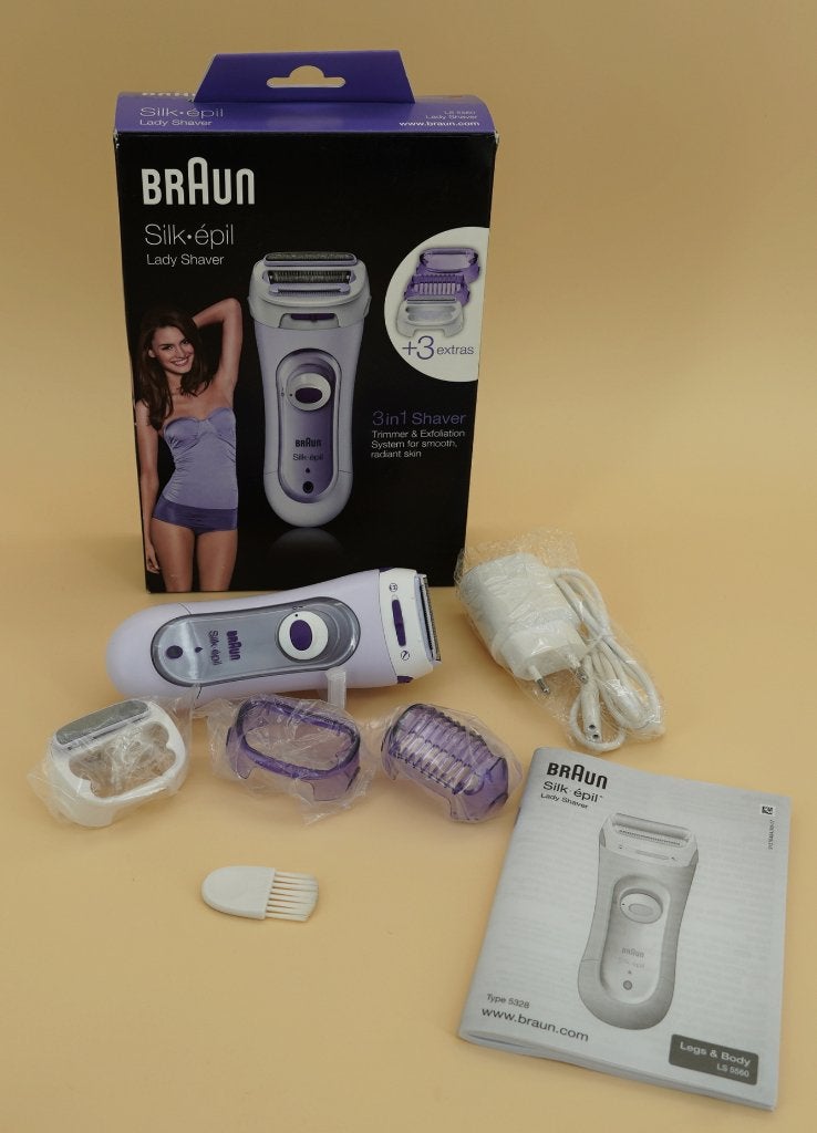 Braun Silk-épil Lady Shaver 5560 (3-in-1), ., Overige typen, Ophalen of Verzenden, Zo goed als nieuw