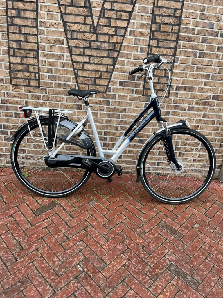 Gazelle Chamonix Excellent damesfiets 53cm 8 versnellingen, Ophalen, Versnellingen, Schijfrem, Gazelle