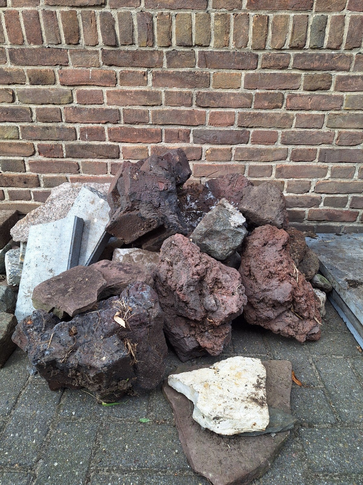 Diverse stenen, Ophalen, Gebruikt