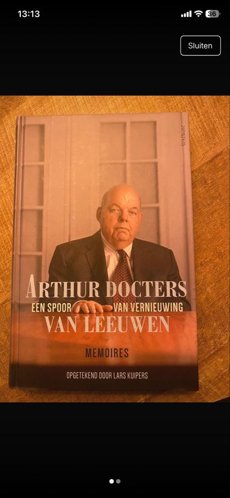 Arthur Docters van Leeuwen - Een spoor van vernieuwing, Boeken, Ophalen of Verzenden, Zo goed als nieuw, Politiek