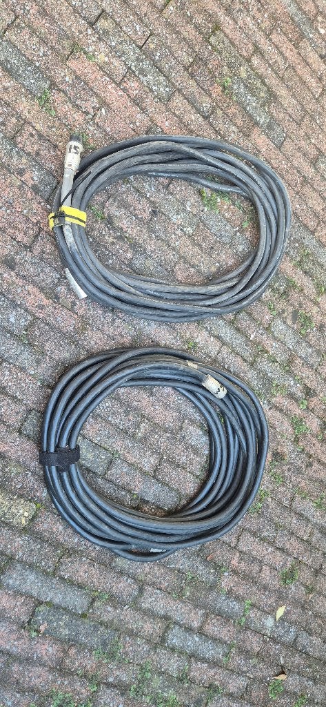 Amphenol EP6 kabels 2 stuks 15 meter speaker kabel, Ophalen, Gebruikt, Speaker of Versterker