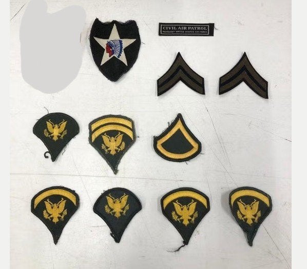 Emblemen - US - Amerikaanse leger - Indianhead / Cavalry, Verzamelen, Militaria | Algemeen, Amerika, Amerikaans leger, Embleem of Badge