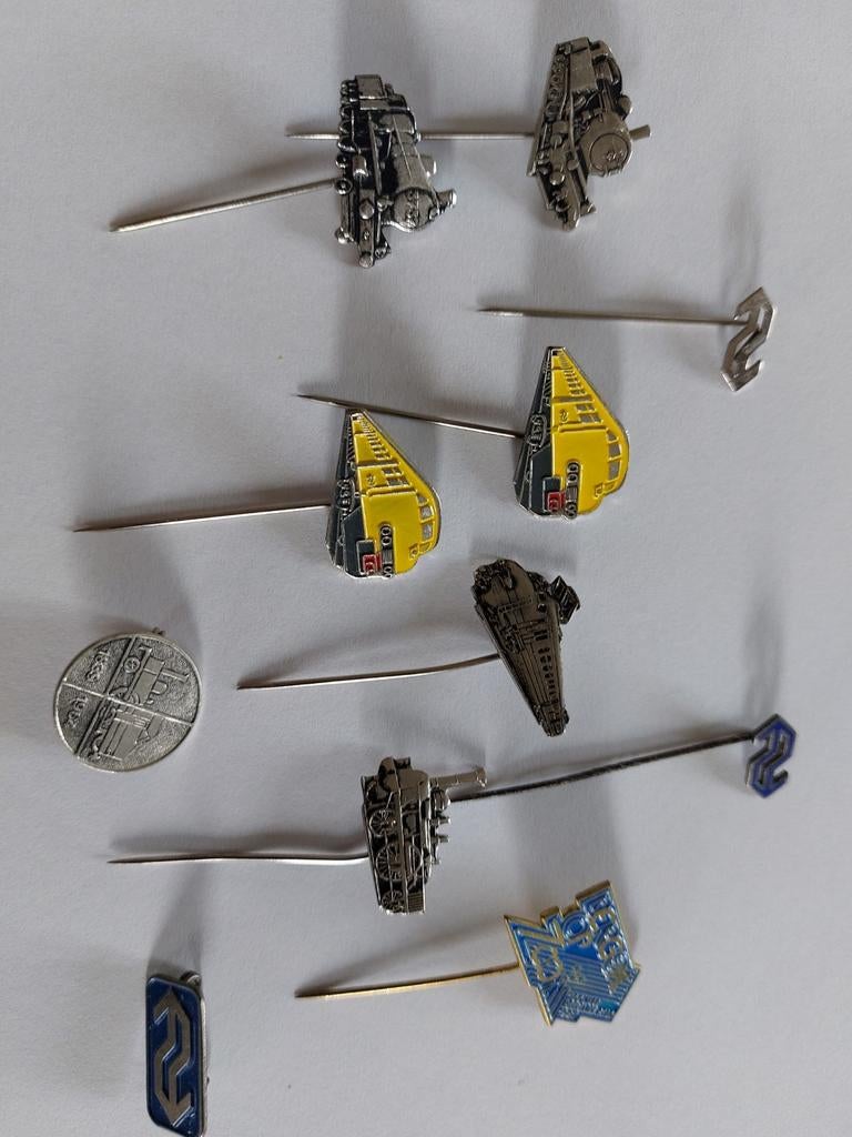 Speldjes Nederlandse Spoorwegen, Ophalen of Verzenden, Staal