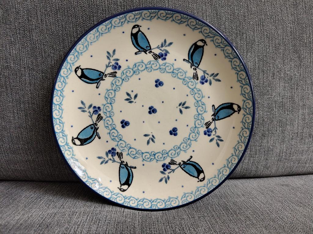 Bunzlau - Boleslawiec - Gebaksbordje Ø17,5cm - Nieuw, Huis en Inrichting, Keuken | Servies, Keramiek, Nieuw, Ophalen of Verzenden