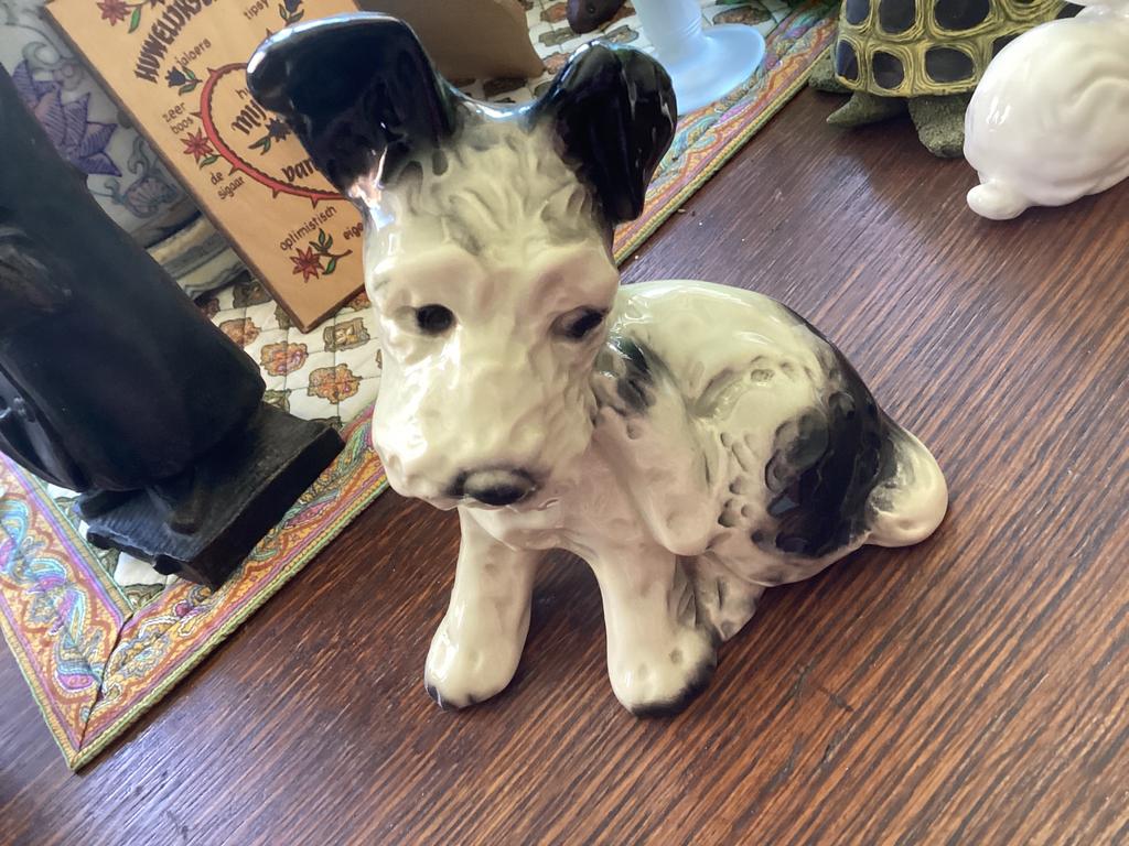 Fox Terrier // 15 cm, Ophalen of Verzenden