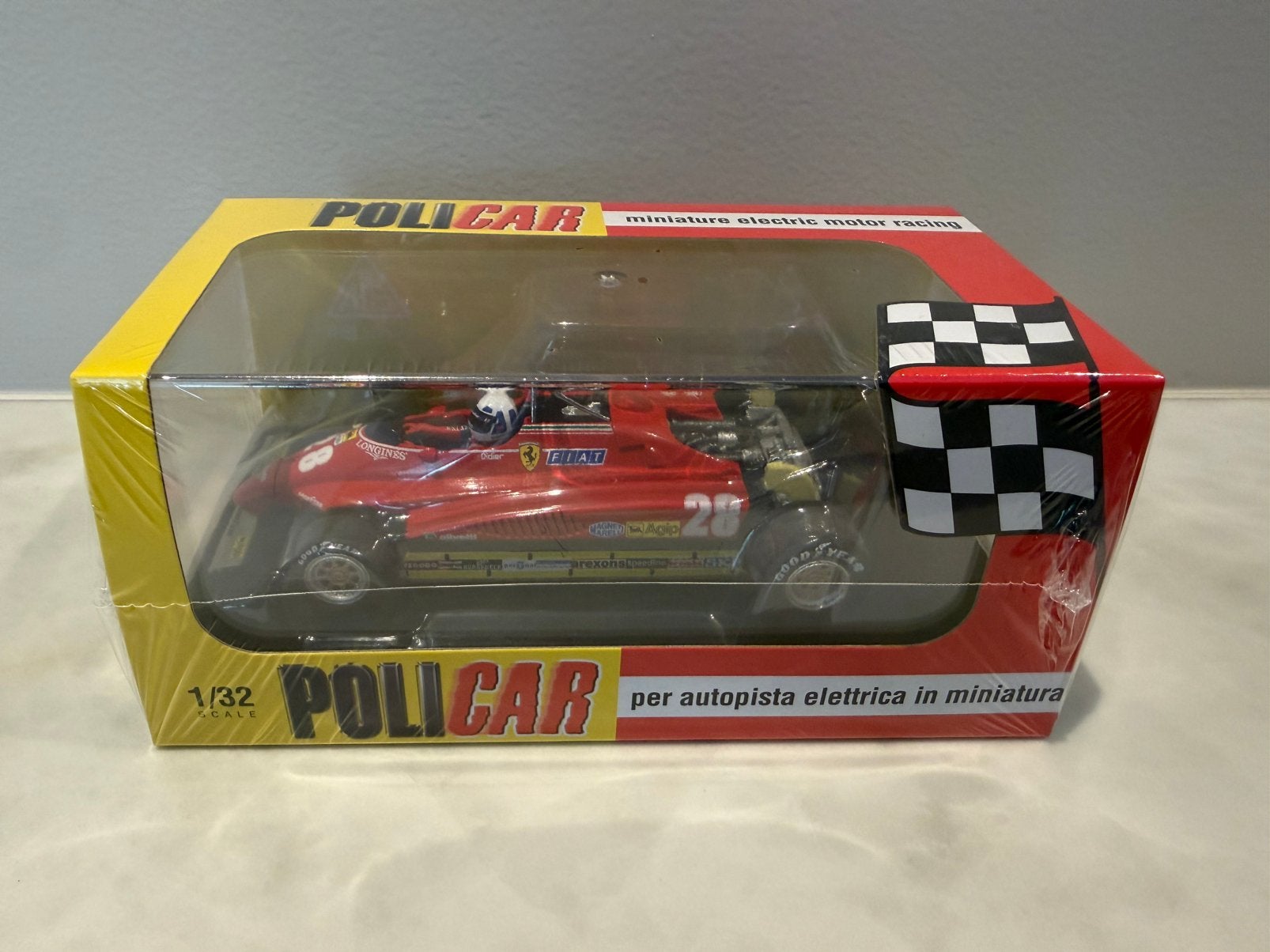 Policar Ferrari 126 C2, Ophalen of Verzenden, Nieuw, Elektrisch, Overige merken