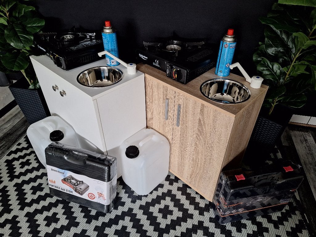 Camper Keukenblokje Keukenblok keuken BOUWPAKKET 60 cm Hoog, -, Verzenden, -, Nieuw