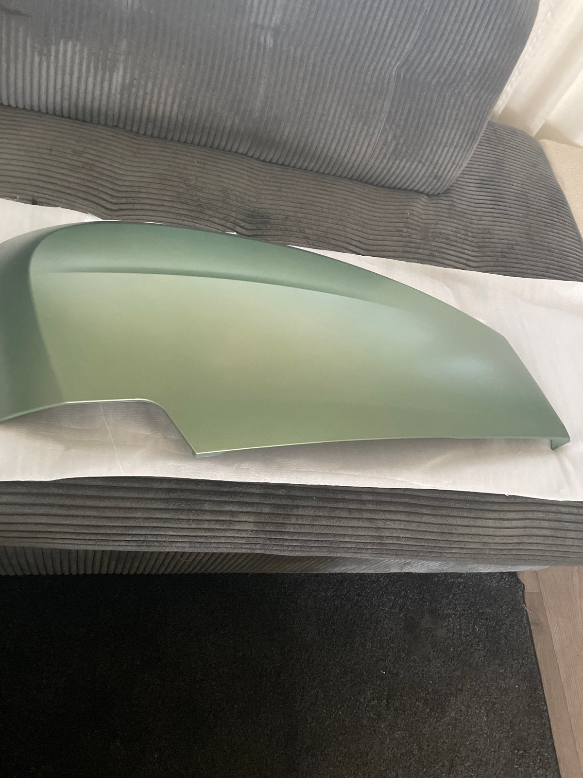 Nieuw zijpaneel mattgroen Lambretta V50 Special, Fietsen en Brommers, Ophalen of Verzenden, Nieuw, Kap