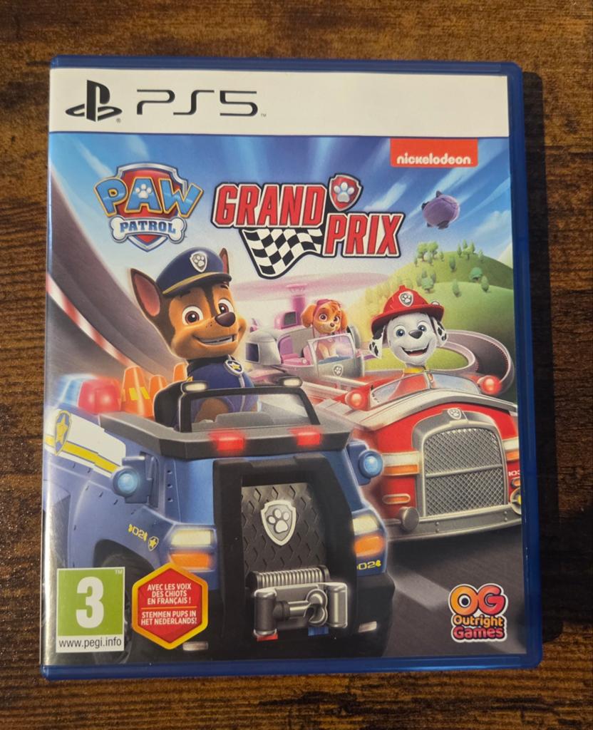 PAW Patrol Grand Prix PS5 - Racegame voor kinderen, Racen en Vliegen, 2 spelers, Eén computer, Ophalen of Verzenden