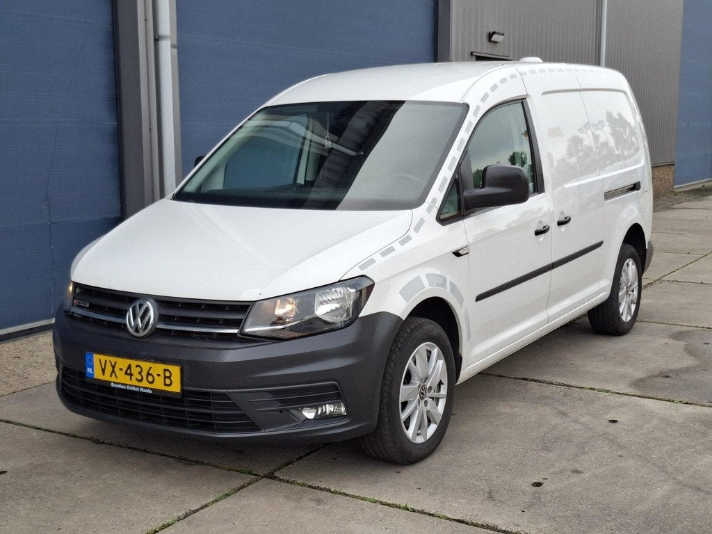 Volkswagen Caddy 2.0 TDI L2H1 BMT 4Motion Maxi Highline DUBB, Auto's, Bestelauto's, Stof, Gebruikt, 4 cilinders, 150 pk