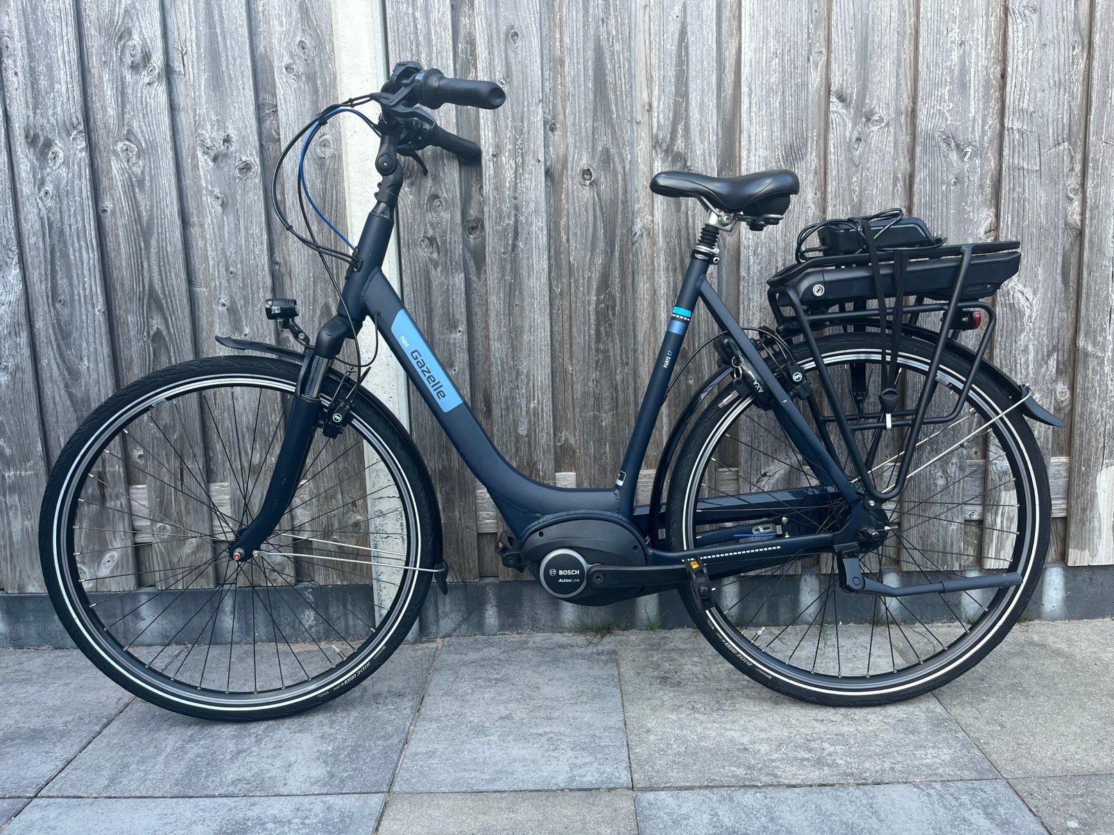 Elektrische fiets Gazelle Paris c7 Bosch active middenmoter, Fietsen en Brommers, Elektrische fietsen, Ophalen, Zo goed als nieuw