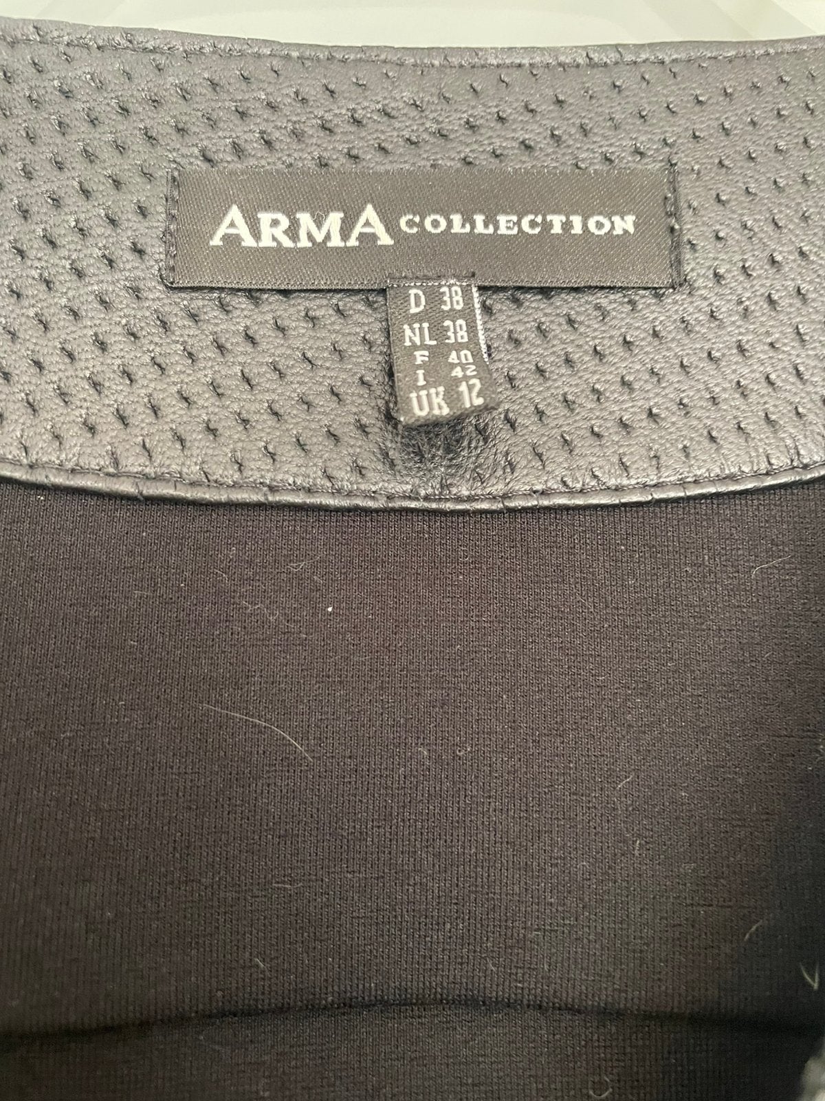 Leren blazer ARMA - zwart, Kleding | Dames, Maat 38/40 (M), Zwart, Ophalen of Verzenden, Jasje