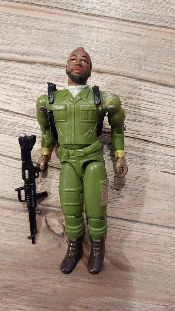 Vintage A-Team BA Baracus Action Figure - 1984, Ophalen of Verzenden, Gebruikt