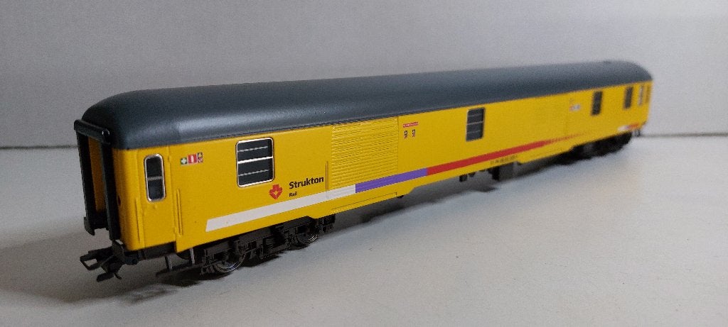 Strukton Dienst / Werkplaatswagen MFX Fullsound Lezen (07), Wisselstroom, Wagon, Ophalen of Verzenden, Märklin