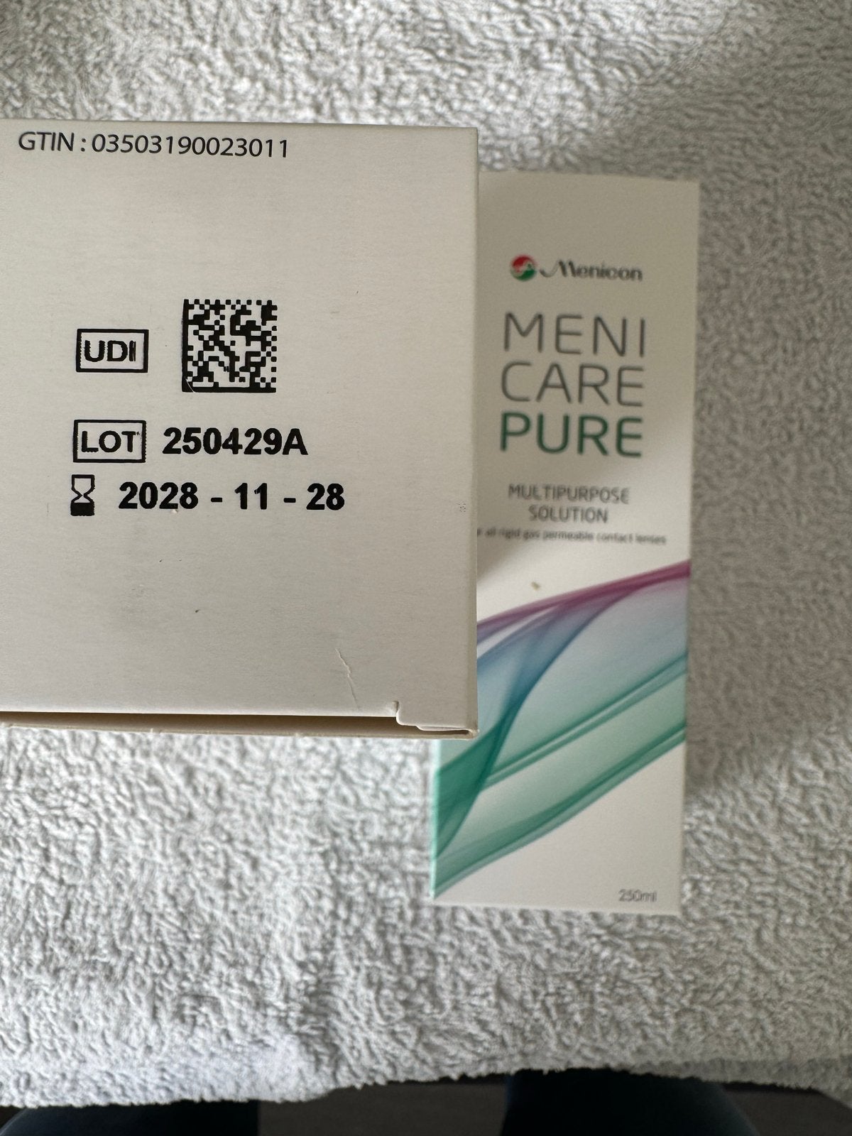 Lenzenvloeistof Meni Care Pure, Ophalen of Verzenden, Nieuw, Ogen, Reiniging