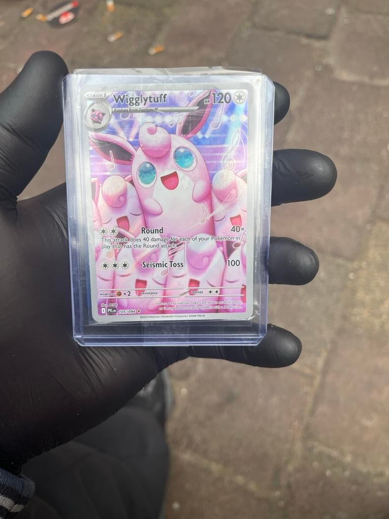 Pokémon kaarten: Wigglytuff 105/094 & Snorunt 227/217 NM, Ophalen of Verzenden, Nieuw, Meerdere kaarten