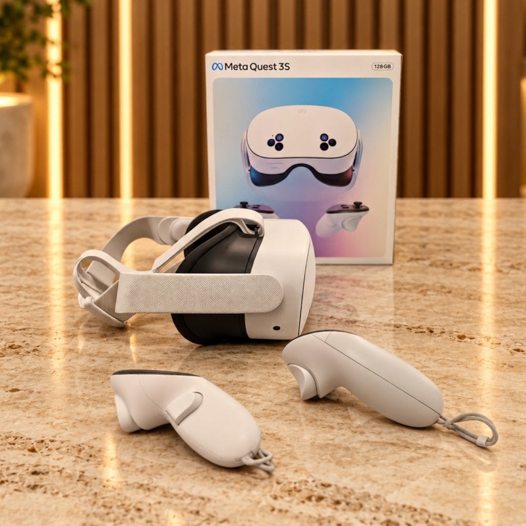 Meta Quest 3S VR Bril 128GB - In Nette Staat, Meta Quest, Zo goed als nieuw, https://store.facebook.com/nl/help/support/quest/