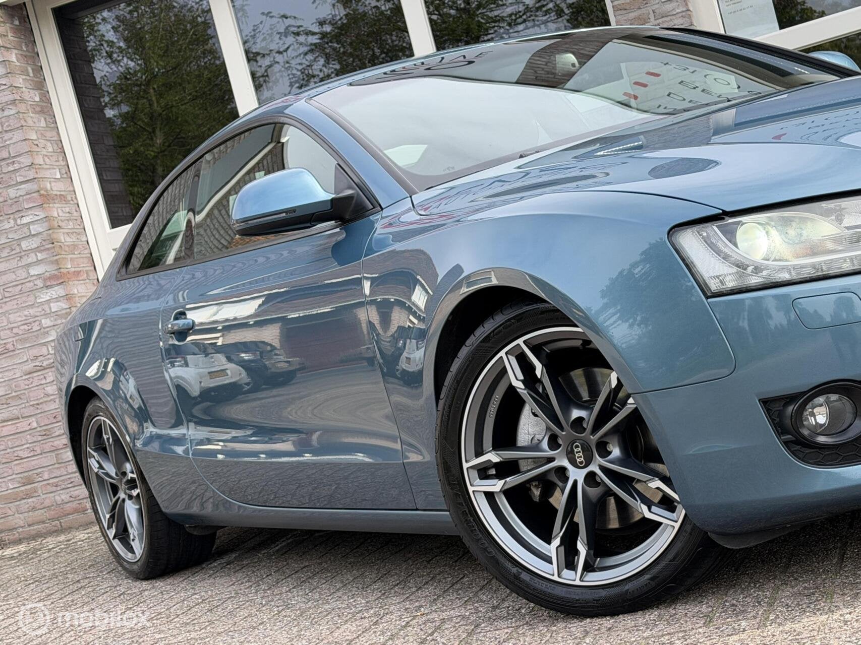 Audi A5 Coupé 3.2 FSI Pro Line Trekhaak NAP Goede historie, Auto's, Gebruikt, Origineel Nederlands, Bedrijf, Grijs