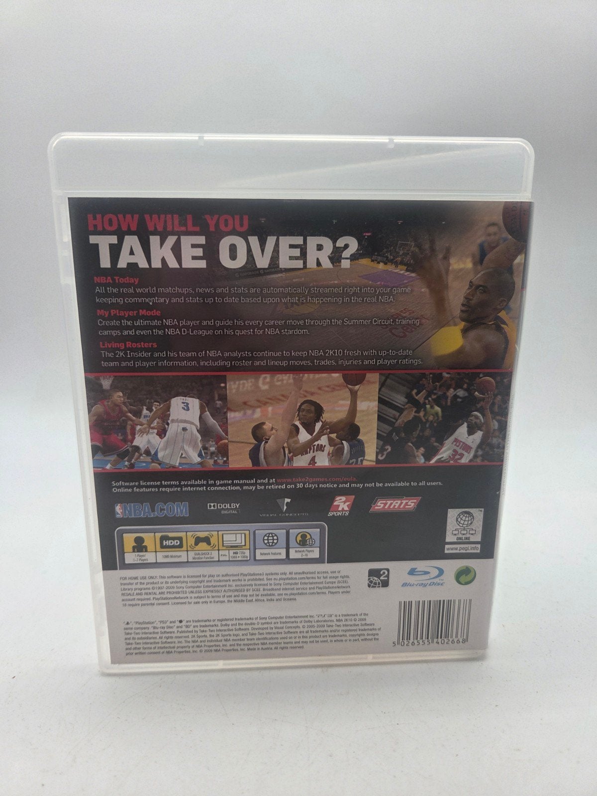 NBA 2K10 PS3 - Basketbalgame met Kobe Bryant, Online, Gebruikt, 2K Sports, Ophalen of Verzenden