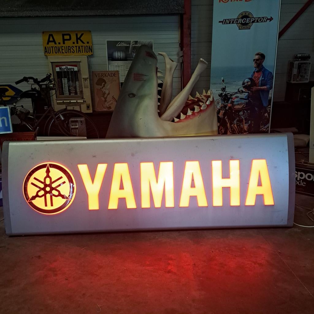 Yamaha gevelverlichting DealerSign Xxl, Ophalen, Gebruikt, Reclamebord