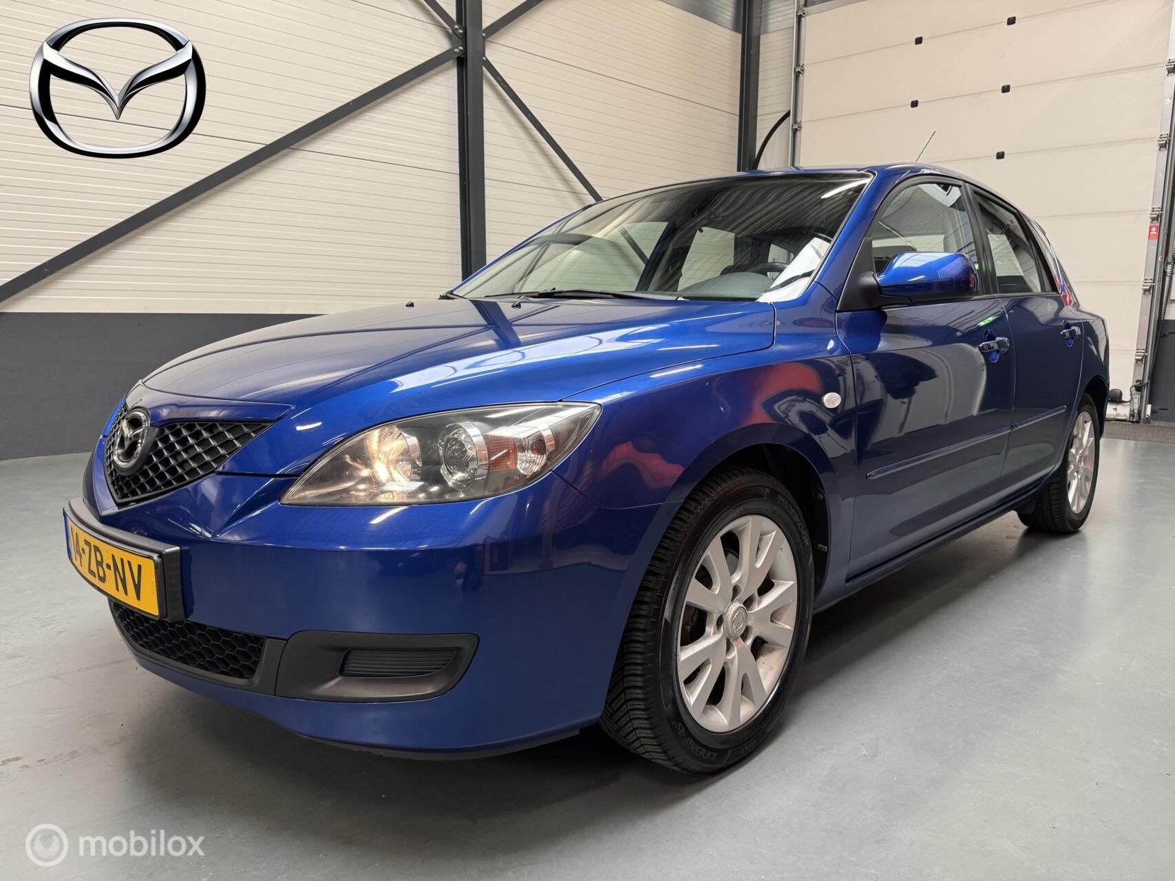 Mazda 3 1.6 S-VT Touring 1e Eigenaar|Airco|LM-velgen, Auto's, Mazda, Voorwielaandrijving, Stof, Gebruikt, Zwart