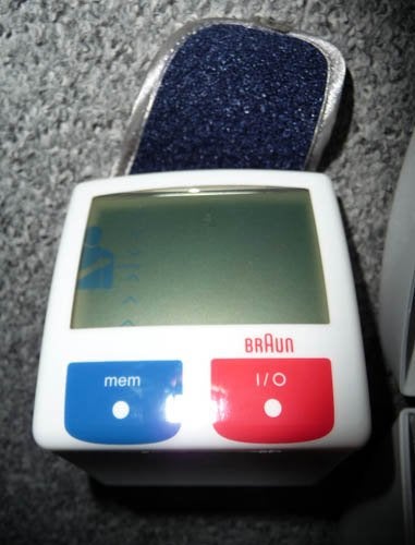 Pols bloeddrukmeter Braun, Ophalen of Verzenden, Gebruikt