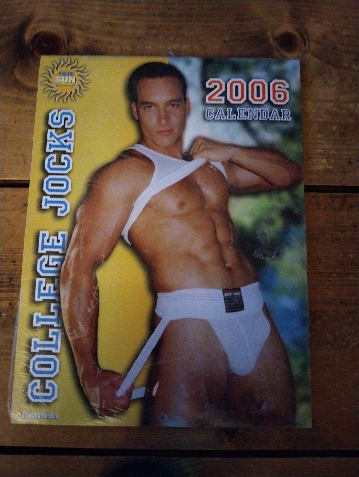 Gay, homo. College Jocks kalender 2006 van Bruno Gmunder, Ophalen, Maandkalender, Nieuw