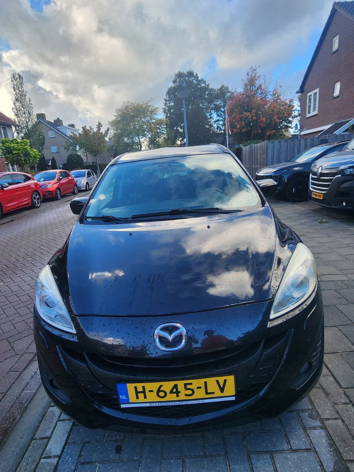 Mazda 5 2.0 110KW 2010 Zwart, Auto's, Zwart, Zwart, Handgeschakeld, Particulier