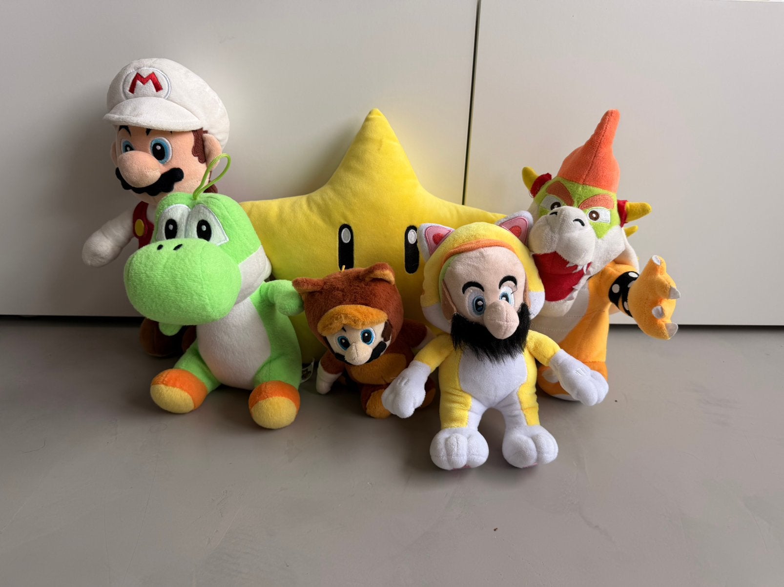 Diverse knuffels Mario, Ophalen of Verzenden, Zo goed als nieuw