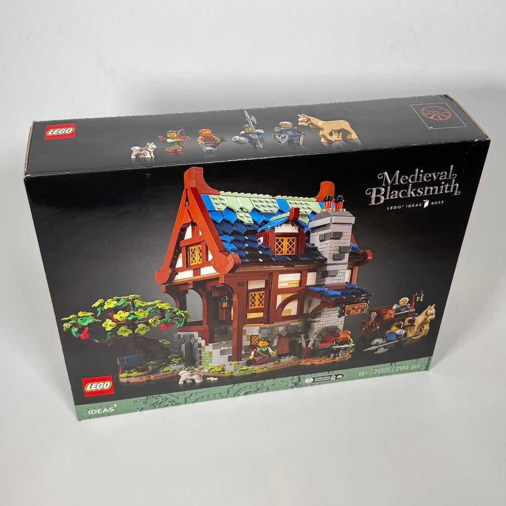 LEGO Ideas 21325 Medieval Blacksmith, Lego, Nieuw, Ophalen of Verzenden, Ideas