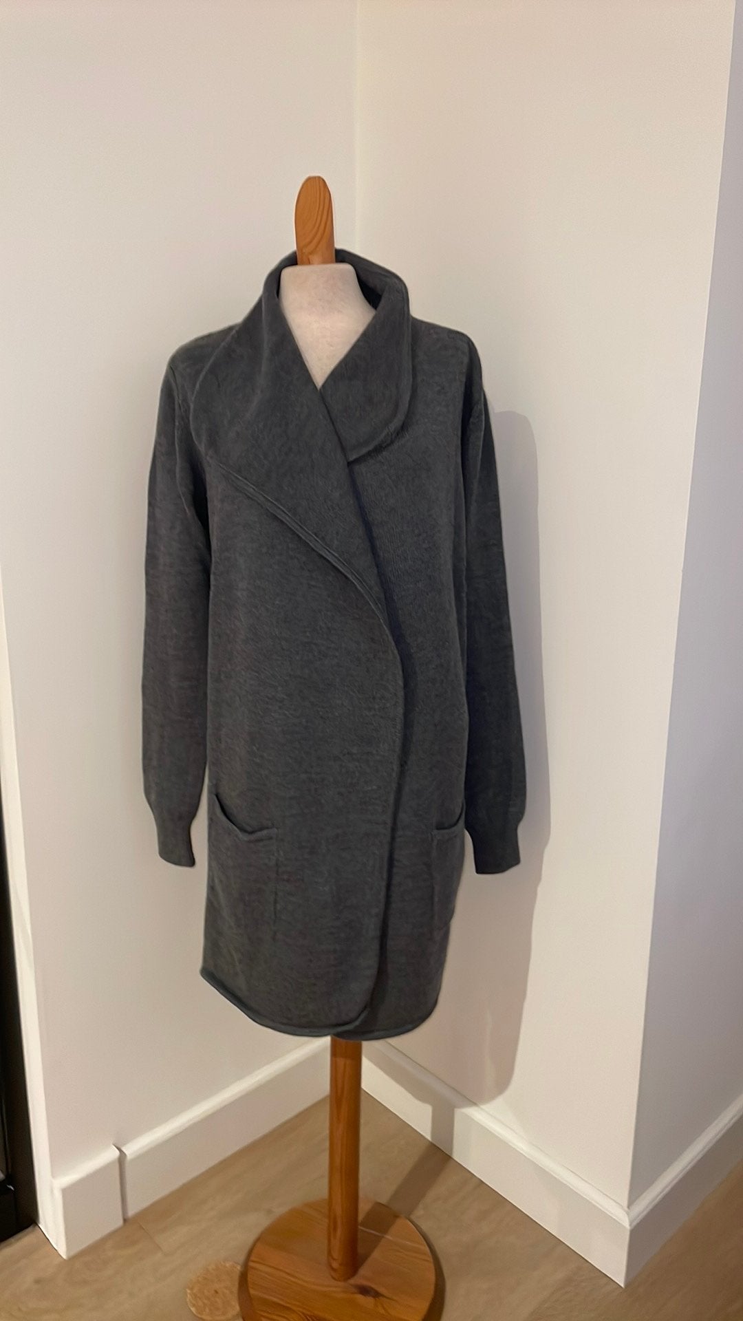 Wollen vest van Repeat, mt 40, M, Verzenden, Zo goed als nieuw, Maat 38/40 (M), Grijs