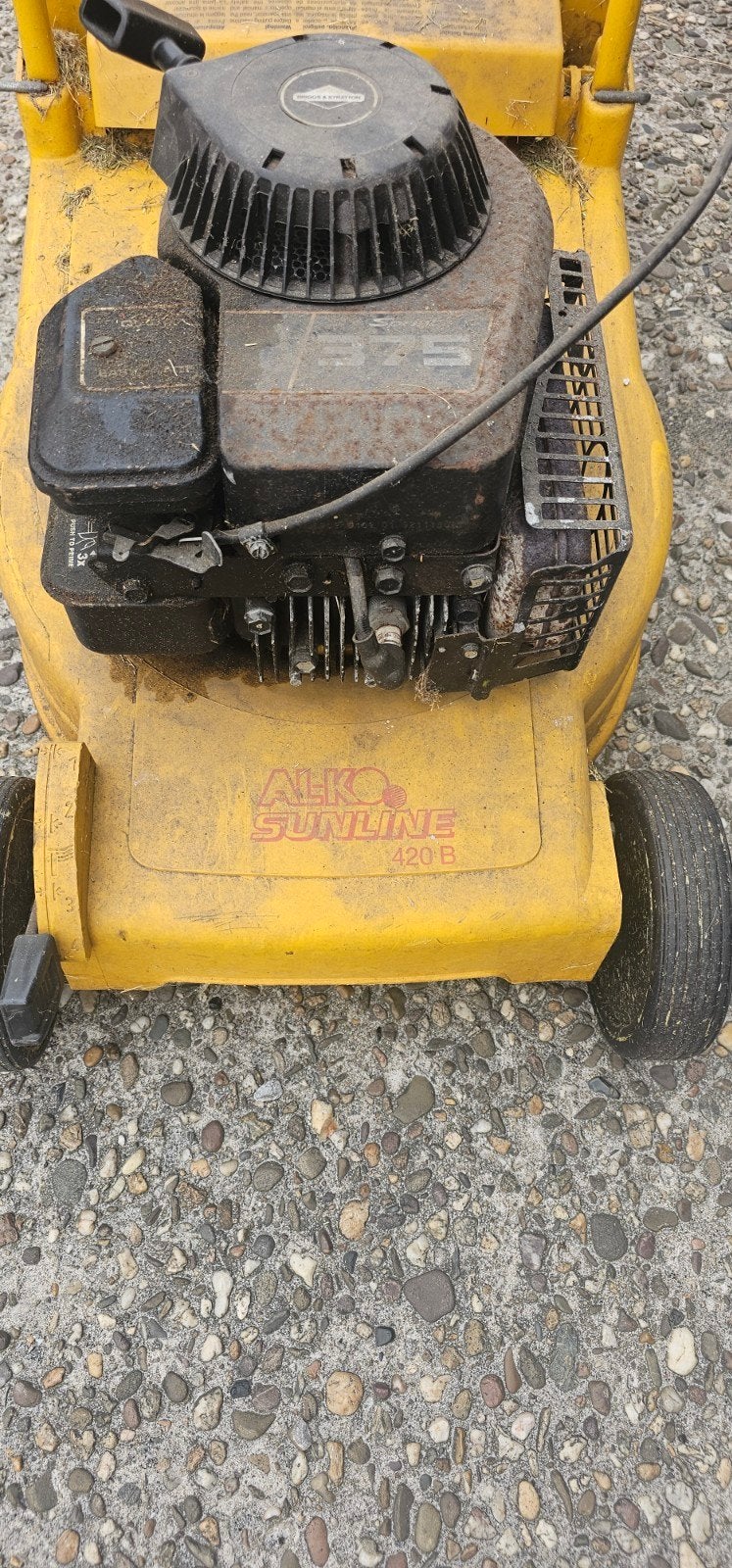 AL-KO Sunline 420 B Benzine Grasmaaier - Gebruikt, Cirkelmaaier, AL-KO, Gebruikt, Ophalen of Verzenden