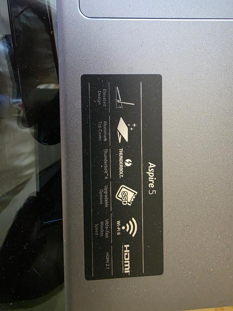 Acer notebook en Acer laptop, Computers en Software, Windows Laptops, Ophalen, 64 GB of meer, Zo goed als nieuw, SSD