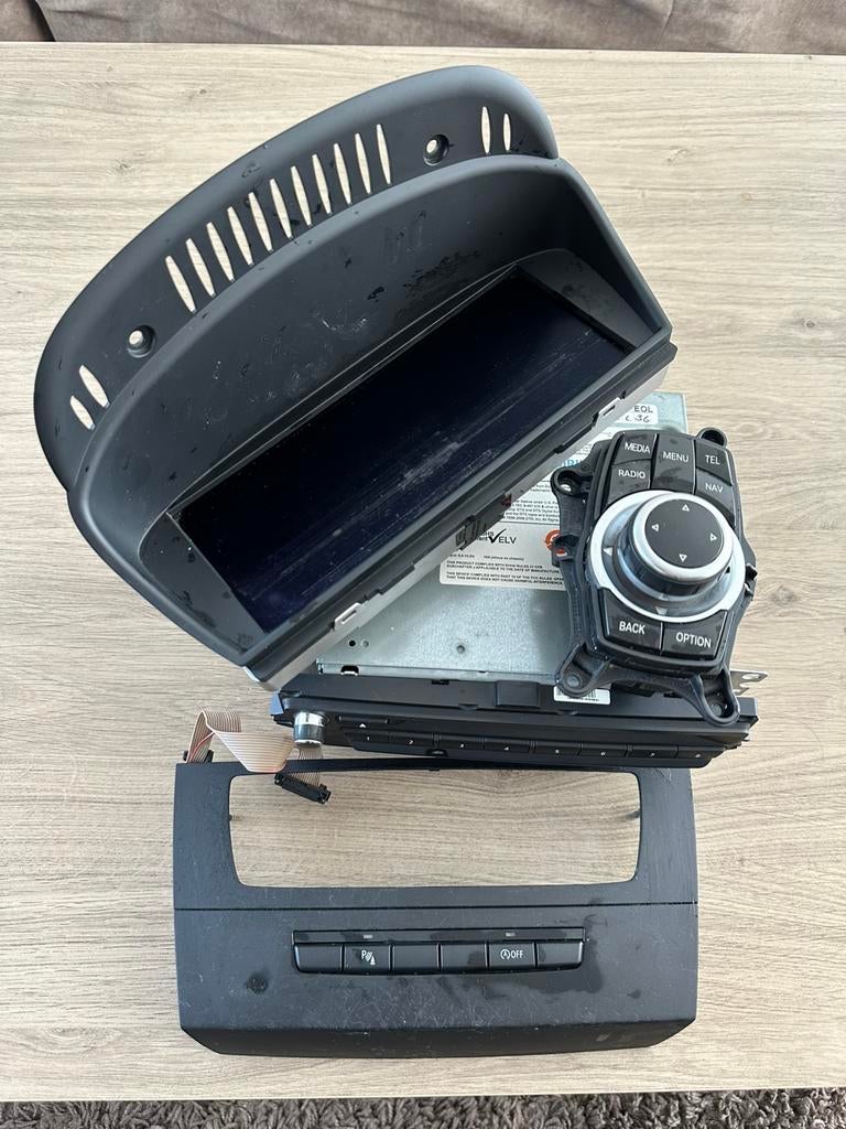 Bmw cic set module scherm en idrive controller oem bmw set, Ophalen of Verzenden, Zo goed als nieuw