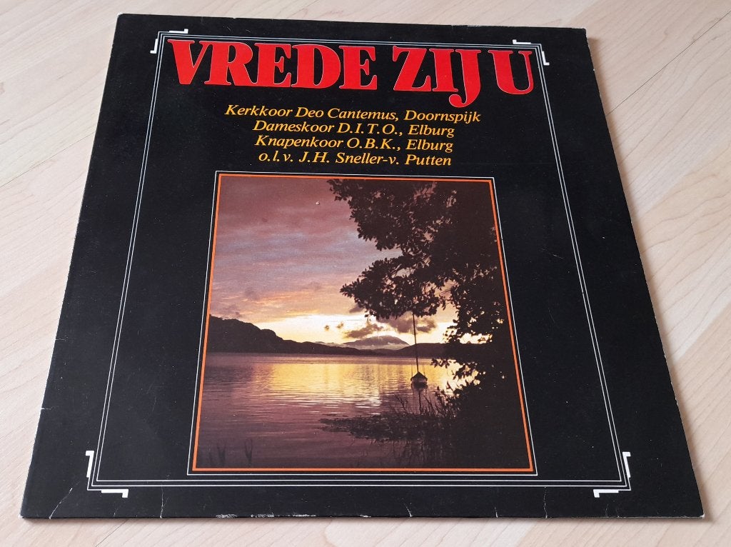 LP VREDE ZIJ U KERKKOOR DEO CANTEMUS DOORNSPIJK DAMESKOOR, Ophalen of Verzenden, Gebruikt, 12 inch