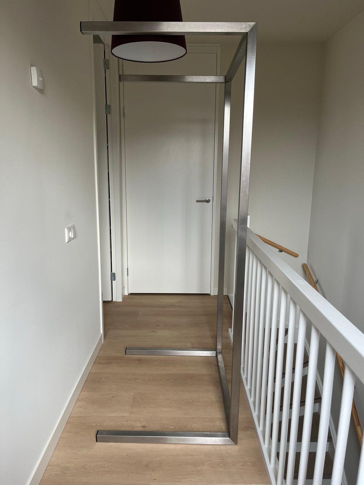 prachtig RVS frame voor eettafel, Ophalen, Zo goed als nieuw