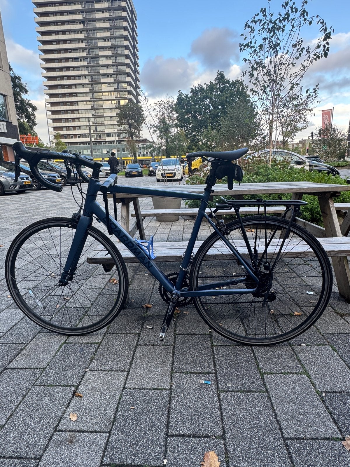 Boardman X7 Aluminum Racefiets met 2x8 Shimano Claris, Overige merken, 28 inch, Gebruikt, Velgrem