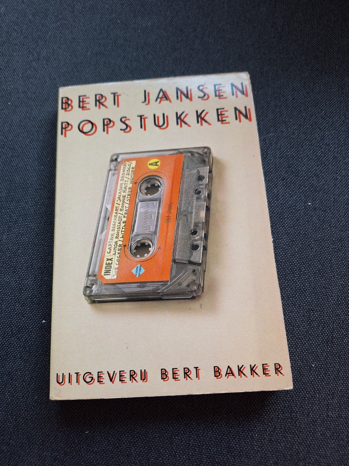 Bert Jansen - Popstukken (Uitgeverij Bert Bakker), Ophalen of Verzenden, Zo goed als nieuw, Bert Jansen, Nederland