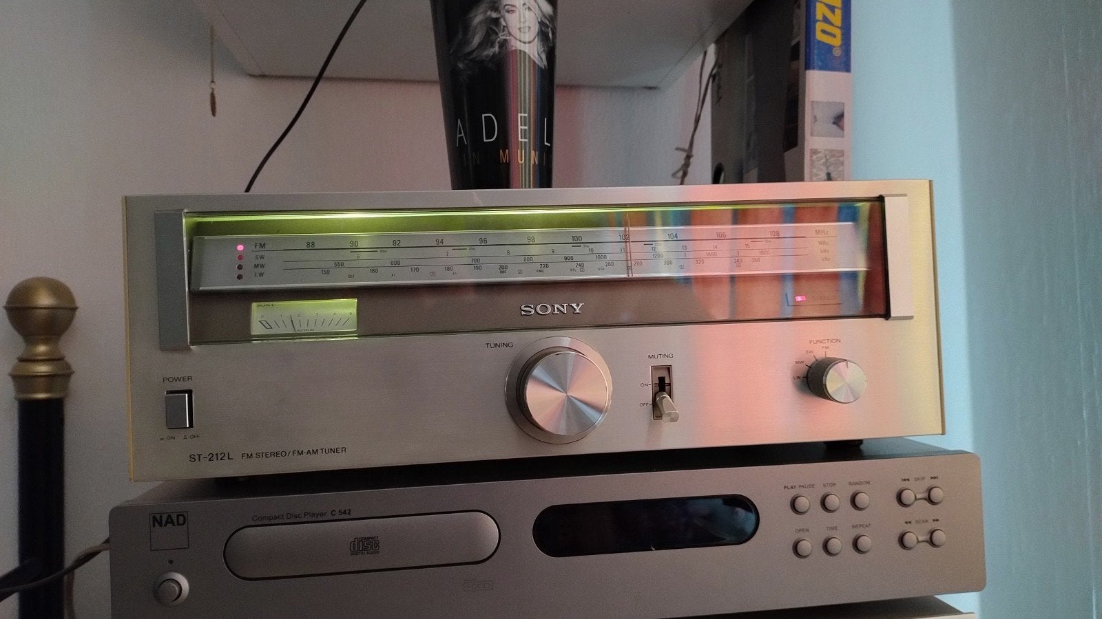 Sony ST-212L Vintage Tuner Receiver Radio - Alles in orde, Ophalen of Verzenden, Gebruikt, Radio