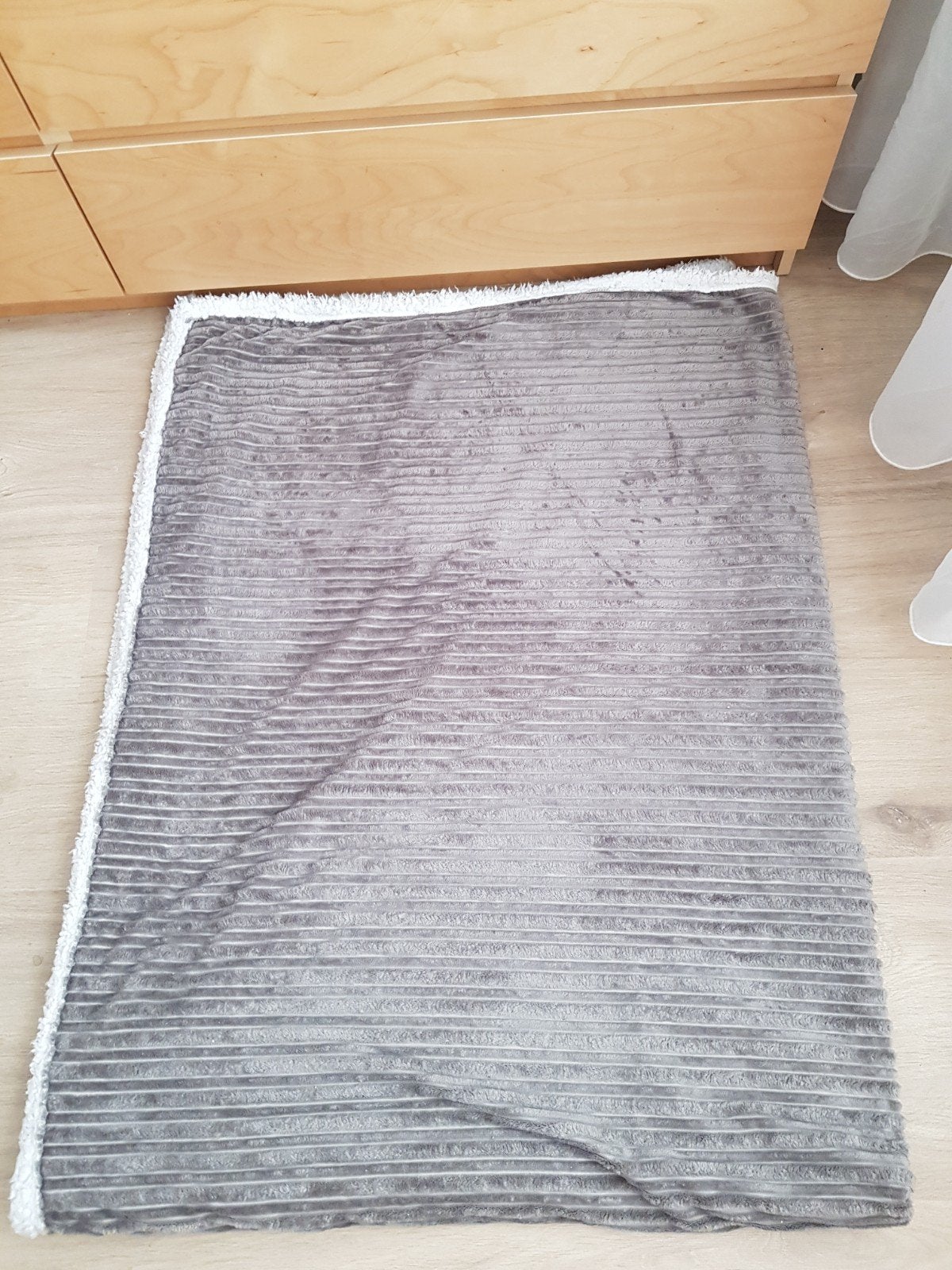 mooie veloirs deken, Caravans en Kamperen, Ophalen of Verzenden, Zo goed als nieuw