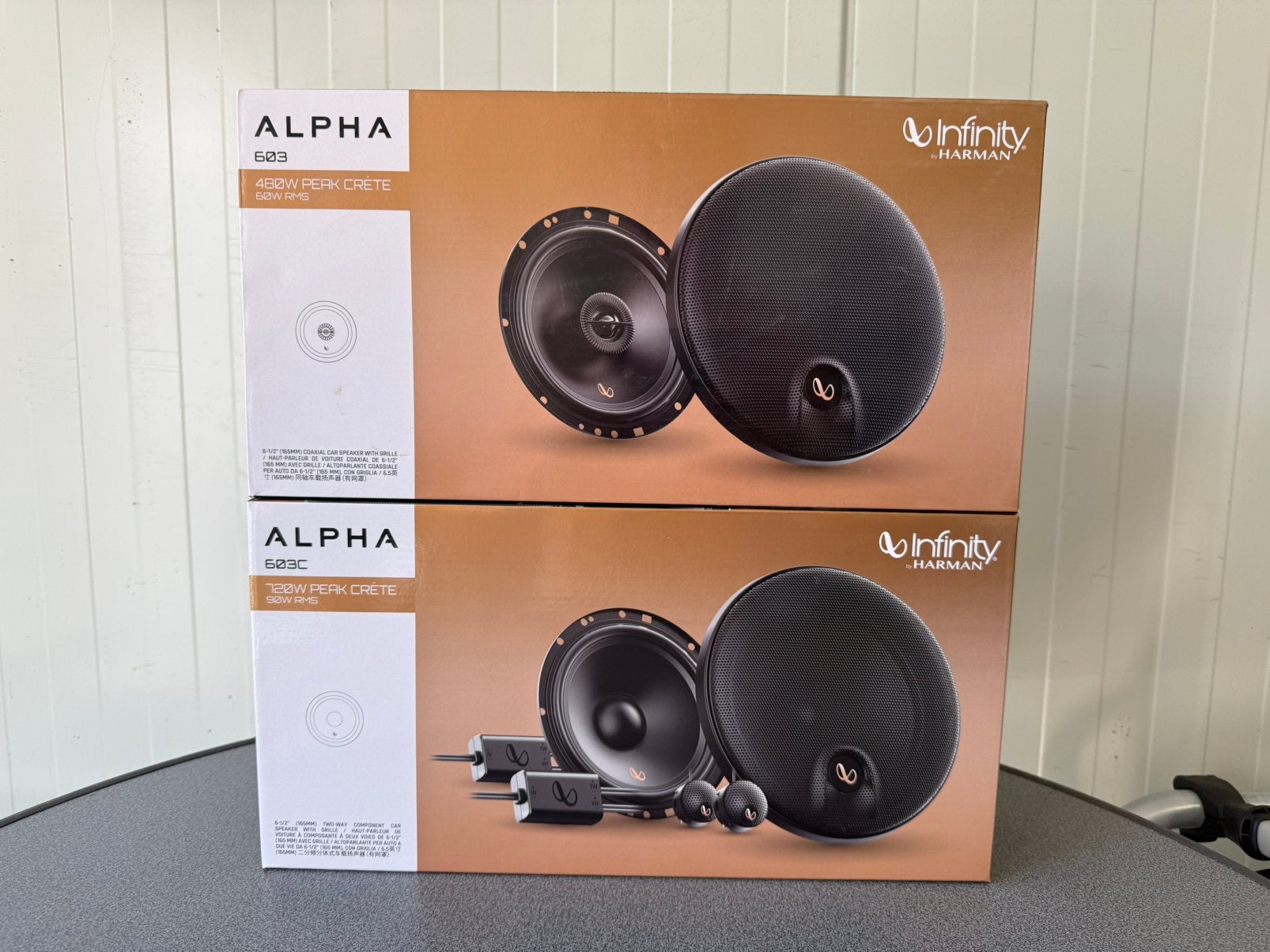 Complete Infinity Alpha 603c + Infinity Alpha 603, Ophalen of Verzenden, Zo goed als nieuw