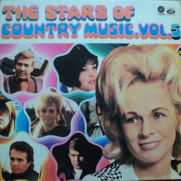 LP - Various ‎– The Stars Of Country Music Vol.5, Cd's en Dvd's, LP, Gebruikt, Ophalen of Verzenden, Country en Western